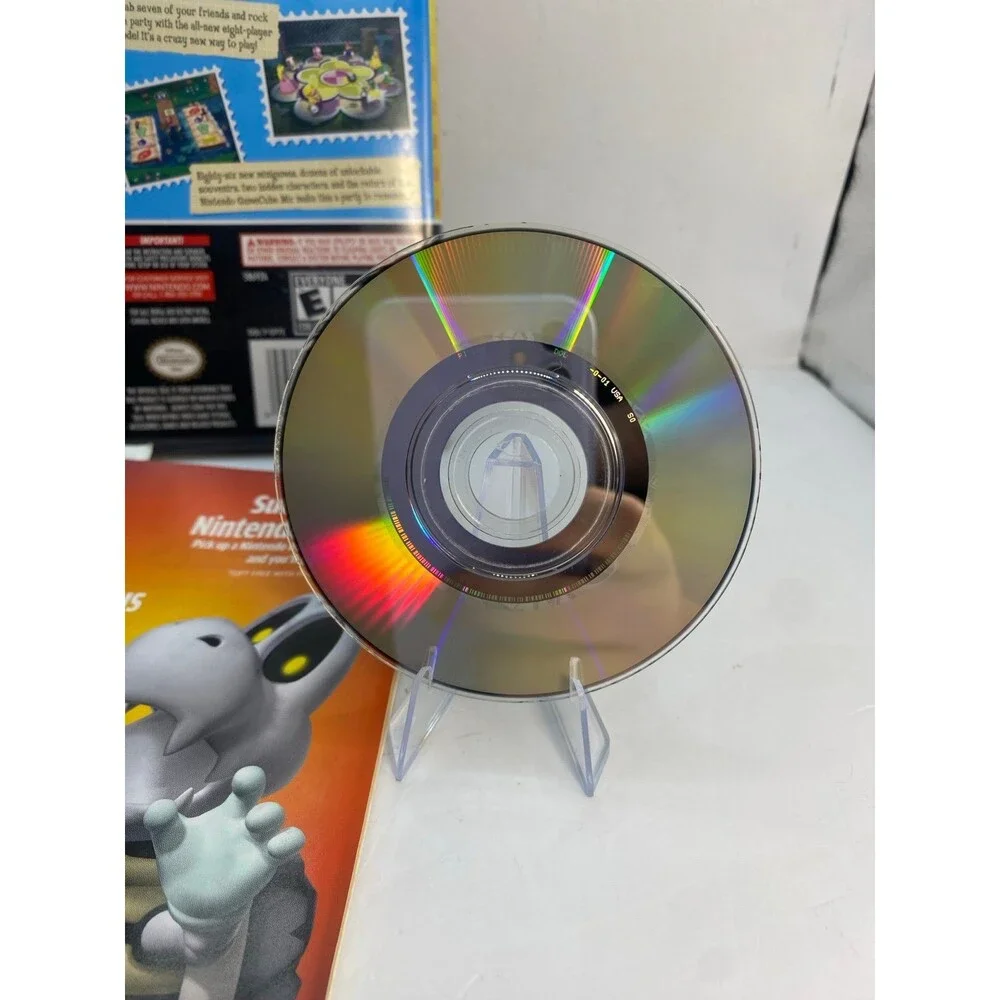 Mario Party 7 GameCube 2005, Tested Working, mint condition disc w insert